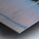 City Park in Denver with boathouse Ferril Lake Metal print