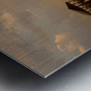 Long exposure Waimea Pier Kauai Metal print