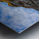 Unusual rock formation at Kynance Cove near the Lizard in Cornwa Metal print