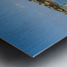 Seaside town of St Mawes in Cornwall Metal print