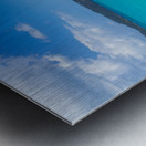 Beach scene St Thomas USVI Metal print