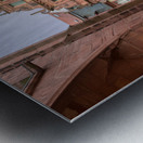 Ritter Hotel in old town of Heidelberg Germany Metal print