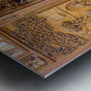 Atlar carving in Rothenburg ob der Tauber Impression metal