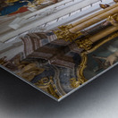 Interior Parish Church Gerlachsheim Germany Metal print