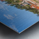 Town of Hirschhorn Hesse Germany Metal print