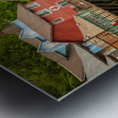 Famous Creek Street wharf in Ketchikan Alaska Metal print