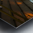 Rome Fiumicino Airport Railway station Metal print