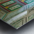 Detail of altar of the church at Santa Ines Mission Metal print