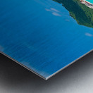 Panorama of Philipsburg Sint Maarten Metal print