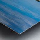 Panorama of port by Kerkyra on Corfu Metal print