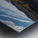 Aerial view of Appalachian Gap Road in Vermont Impression metal