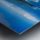 Garden Island of Kauai and Kee Beach Metal print