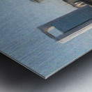 Colored pencil sketch of the city of Buenos Aires in Argentina Impression metal