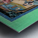 Carnation of the Air bas-relief painting by Luis Perlotti Metal print