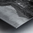 Petrohue falls and cascade by the Osorno volcano in Chile Metal print