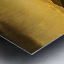 Cruise ship sailing to dawn in Beagle channel in Chile Metal print