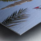 Jumeirah Mosque in Dubai which is open to visitors for education Metal print