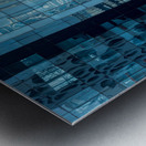 Detail of different designs on apartments in Business Bay Dubai Metal print