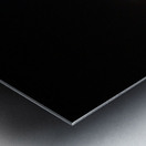 Light show on Ain Dubai observation wheel at sunset Metal print