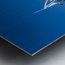 Burj Al Arab above Souk Madinat Jumeirah in Dubai Metal print