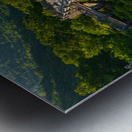 Aerial panorama of Cheat River Gorge overlook Metal print