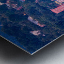 Downtown campus of West Virginia university at dusk Metal print