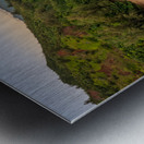 Aerial beach view of Lumahai Beach on the north shore of Kauai Impression metal