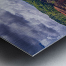 Dramatic sun lighting on Waimea Canyon on Kauai Metal print