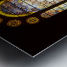 The Ascension of Christ. Tiffany stained glass window. 1896 Metal print