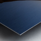 Ferris wheel and The Awakening sculpture Metal print