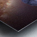 Galaxy over Seneca Rocks in West Virginia Metal print