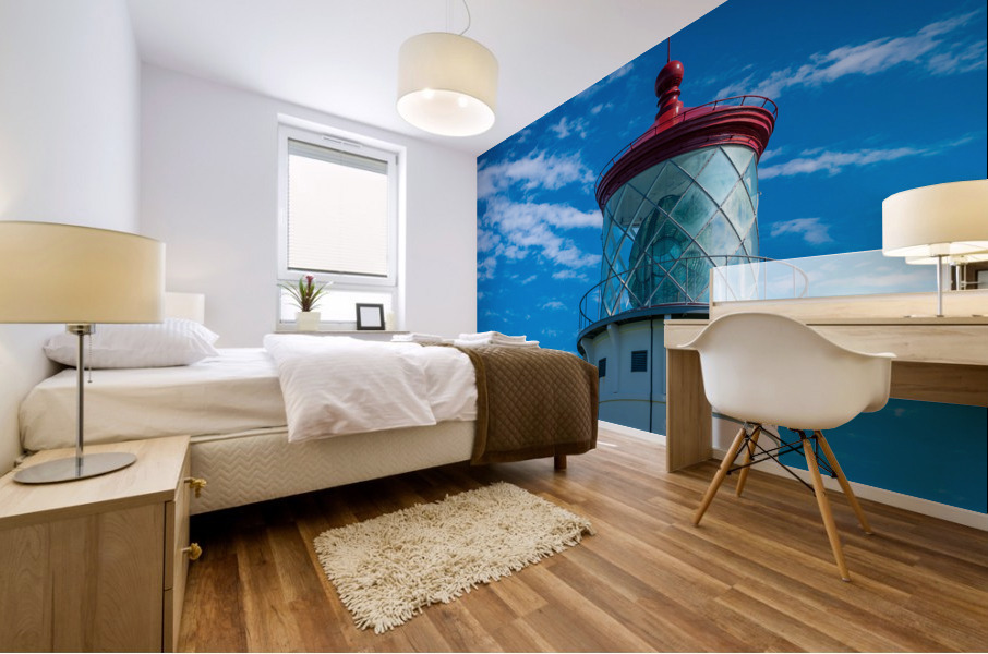 Detail of the lamp on Kilauea Lighthouse Mural print