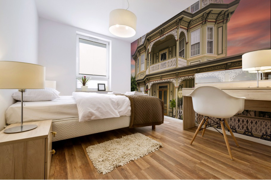 Victorian home in Cape May New Jersey Mural print