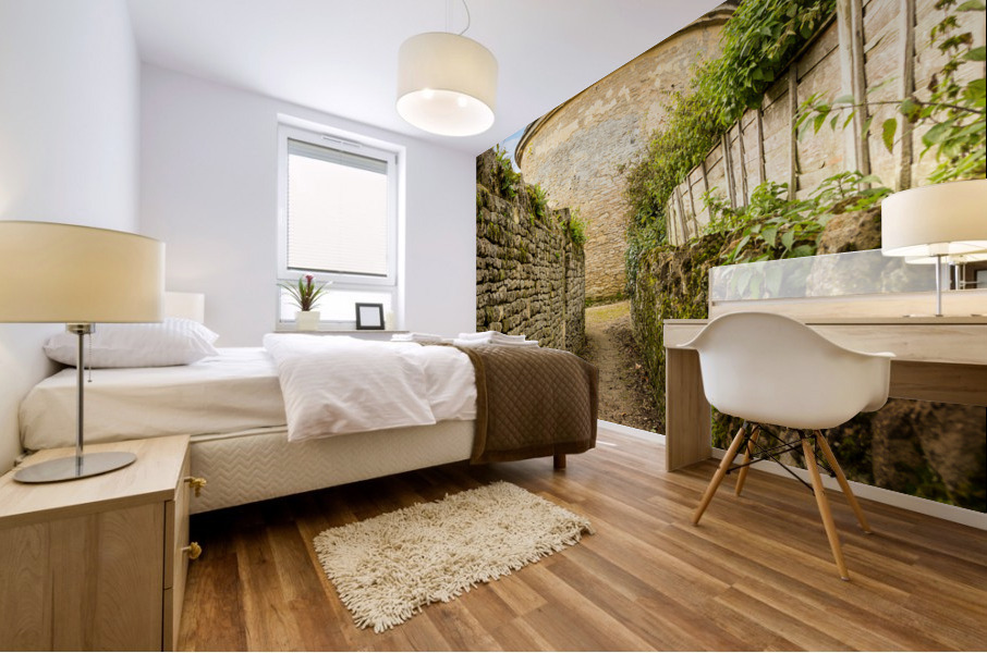 Minster Lovell in Cotswold district of England Mural print