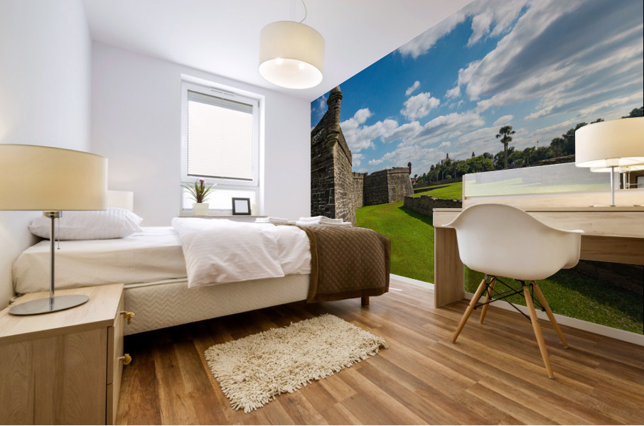 Castillo de San Marcos St Augustine FL Mural print