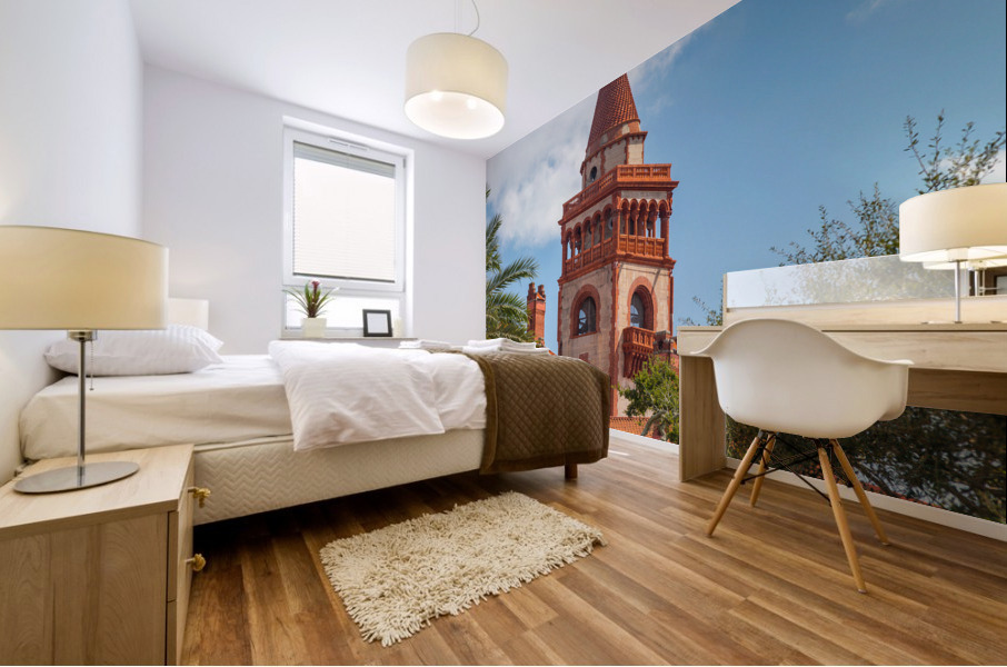 Tower Flagler college Florida Mural print