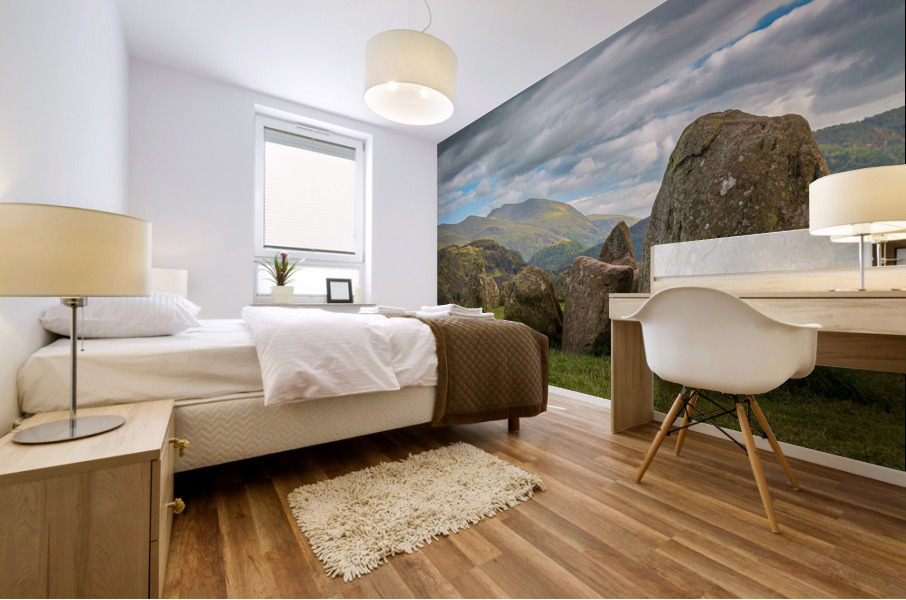 Castlerigg Stone Circle near Keswick Mural print