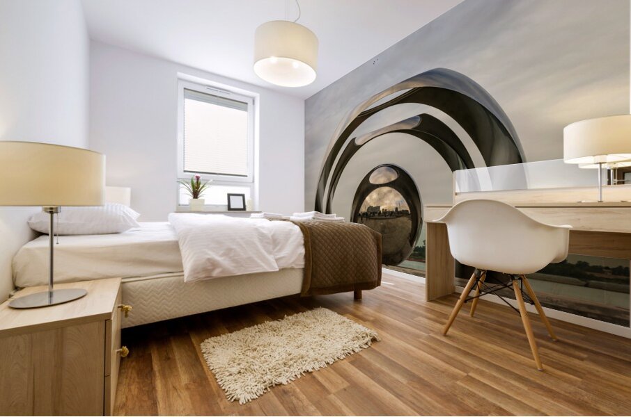 Sing the River sculpture by Mississippi in Baton Rouge LA Mural print