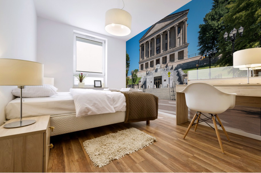 Steps leading to the State Capitol building in Nashville Tennessee Impression murale