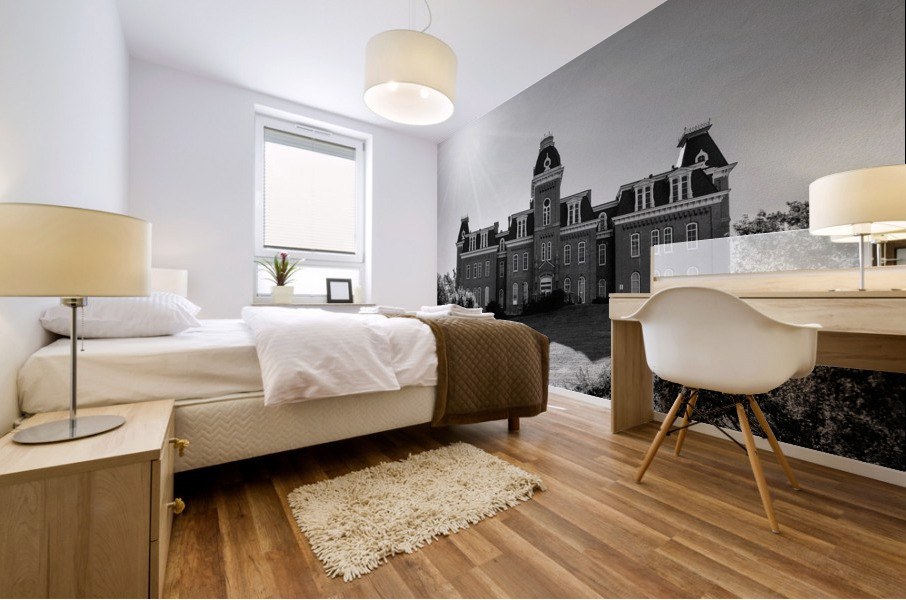 Woodburn Hall at West Virginia University in Morgantown WV Mural print