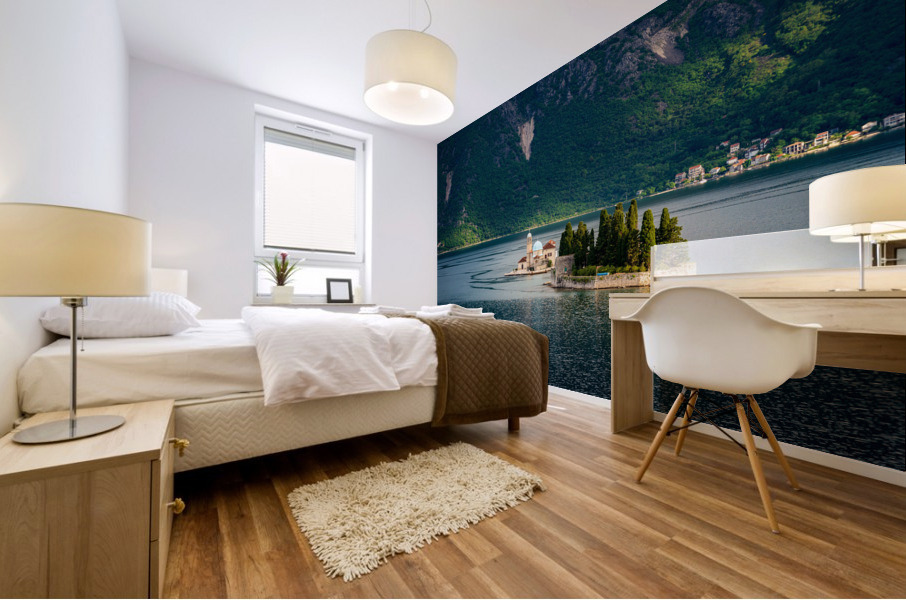 Our Lady of the Rocks Mural print