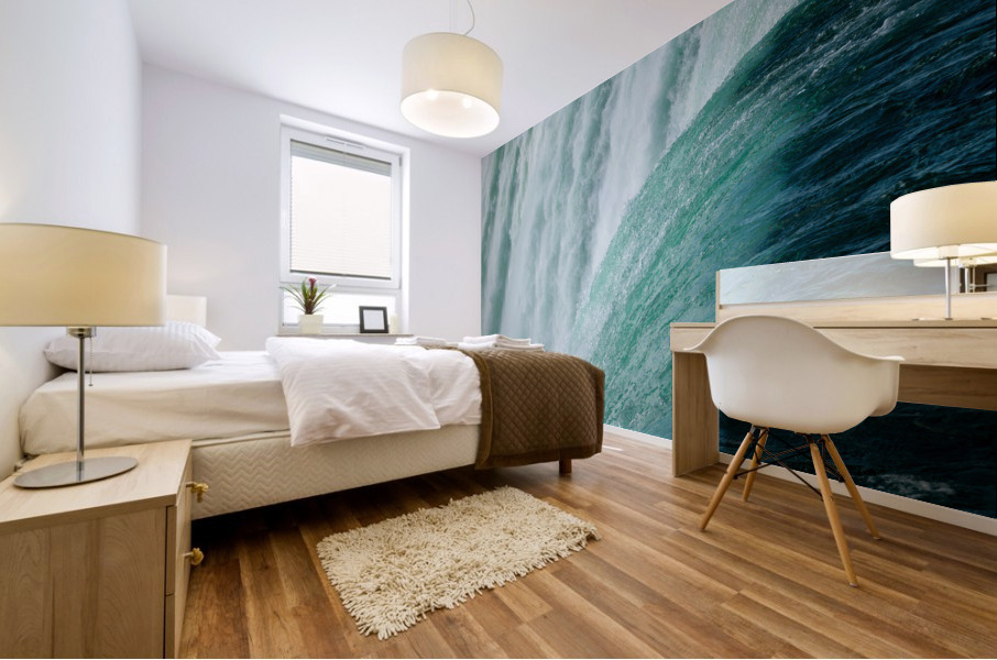 Canadian Horseshoe Falls at Niagara Mural print