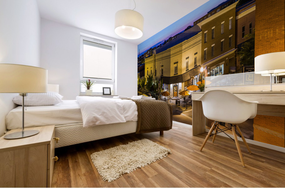 Restaurants in Manassas Virginia Mural print