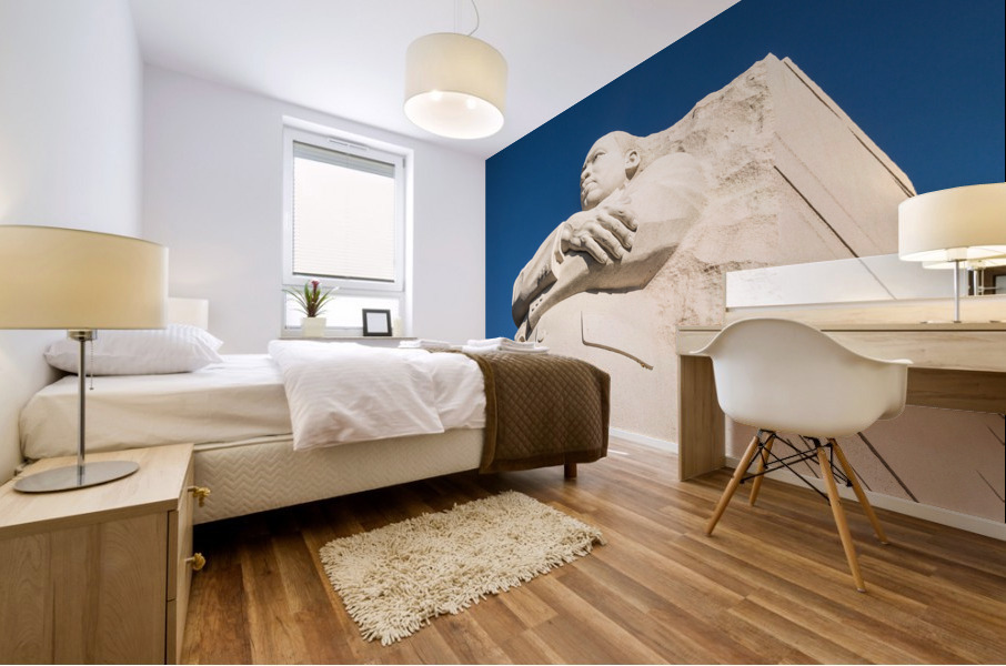 Martin Luther King Monument DC Mural print