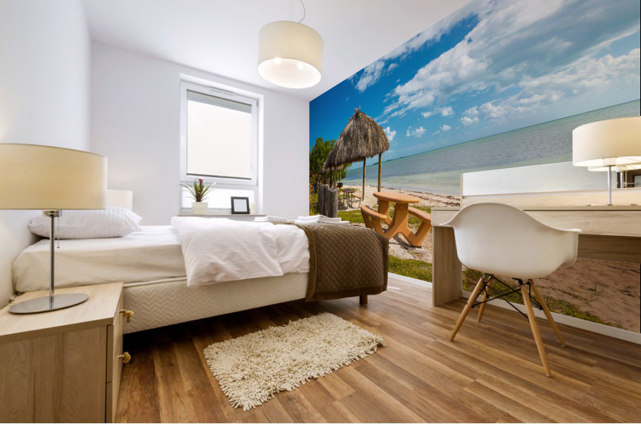 Florida Keys seven mile bridge rest area Mural print