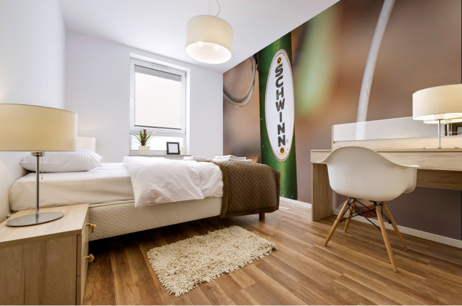 Memories of youth with Schwinn bike frame Impression murale