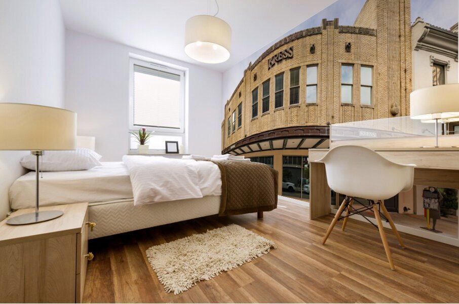 SH Kress department store in Baton Rouge Louisiana site of Civil Mural print