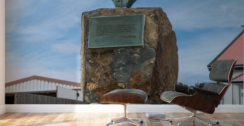 Memorial to Margaret Thatcher in Stanley in the Falkland Islands Wall Murals