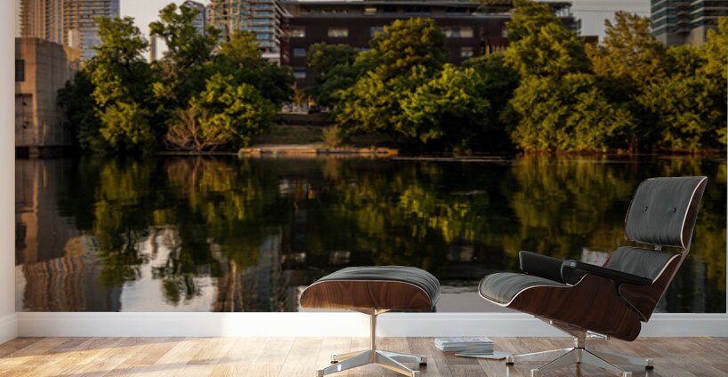 Austin Central Library with Jenga building Texas Wall Murals