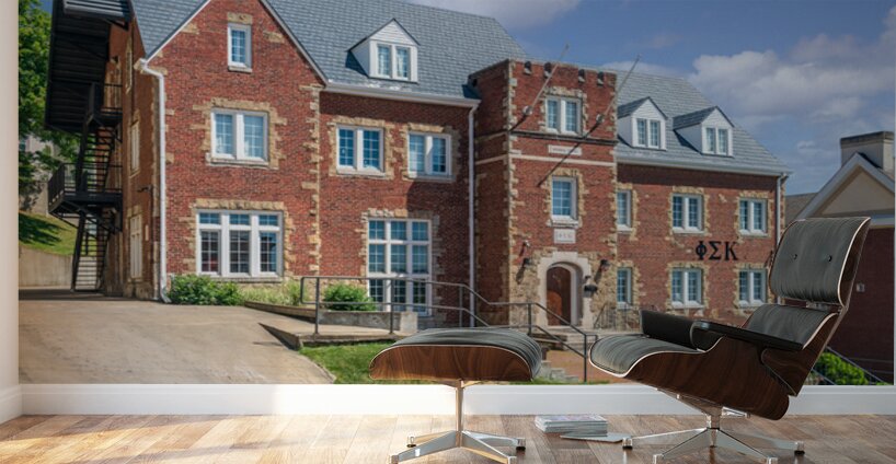 Phi Sigma Kappa Fraternity House at WVU Morgantown West Virginia Wall Murals
